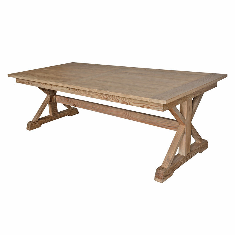 Hamptons Chateau 240cm Rectangle Foldable Trestle Dining Table