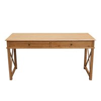 Hamptons Halifax Side Cross Console Hall Table / Study Desk