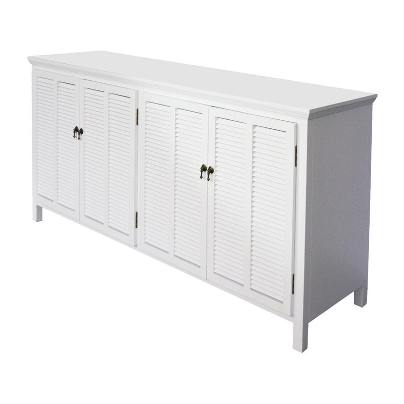 Hamptons Louvre Buffet Sideboard Cabinet