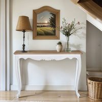 French Provincial Louis Console Hall Table