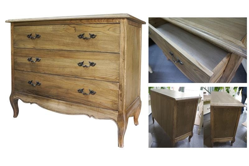 French Provincial Provence Chest Drawer Cabinet Tallboy