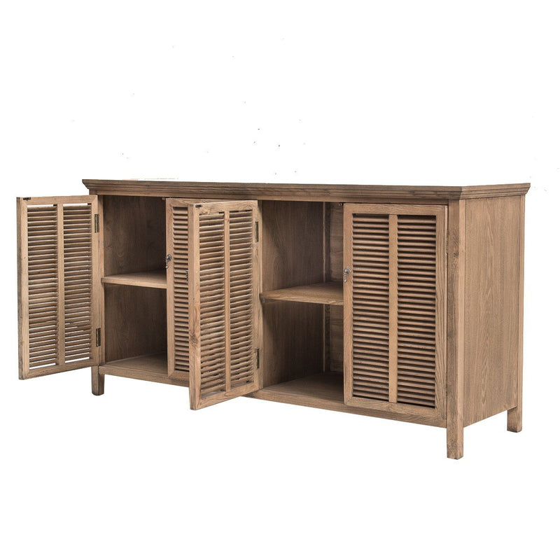 Hamptons Louvre Buffet Sideboard Cabinet