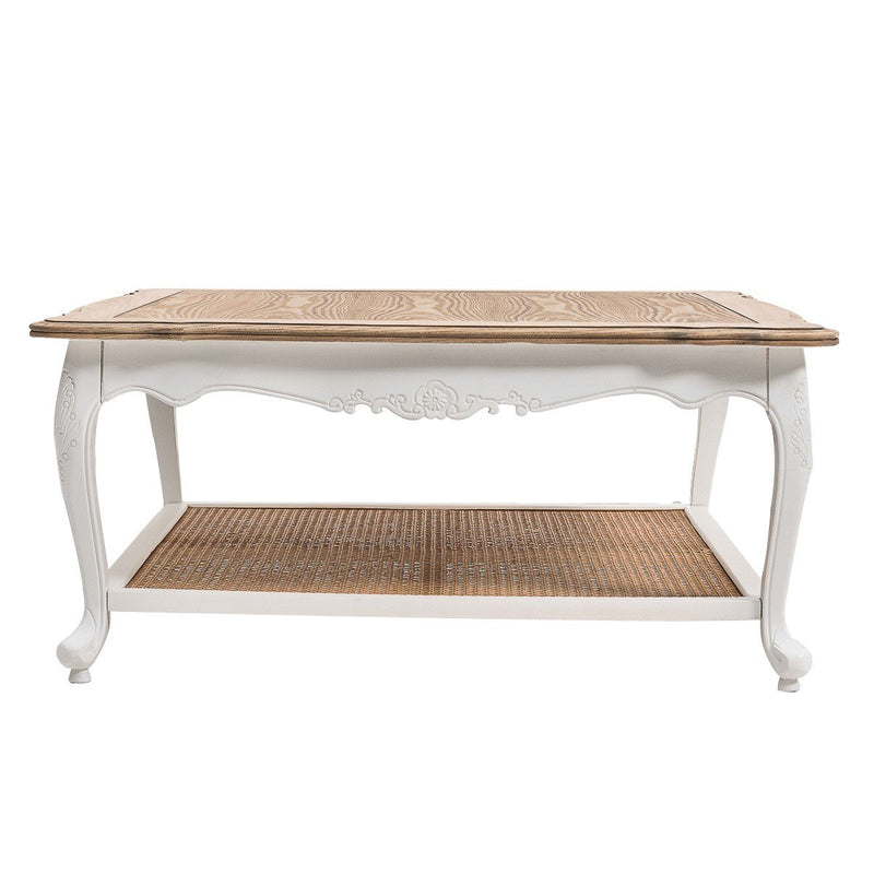 French Provincial Louis Square Coffee & Tea Table