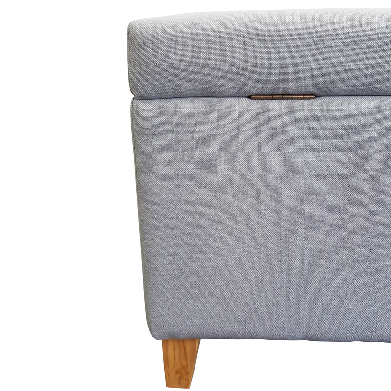 Contemporary Modern Bridgett Blanket Box Foot Stool