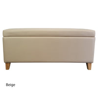 Contemporary Modern Bridgett Blanket Box Foot Stool