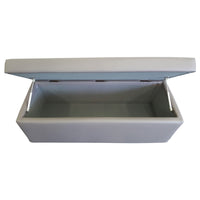 Contemporary Modern Bridgett Blanket Box Foot Stool