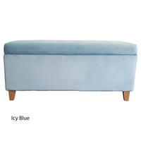 Contemporary Modern Bridgett Blanket Box Foot Stool