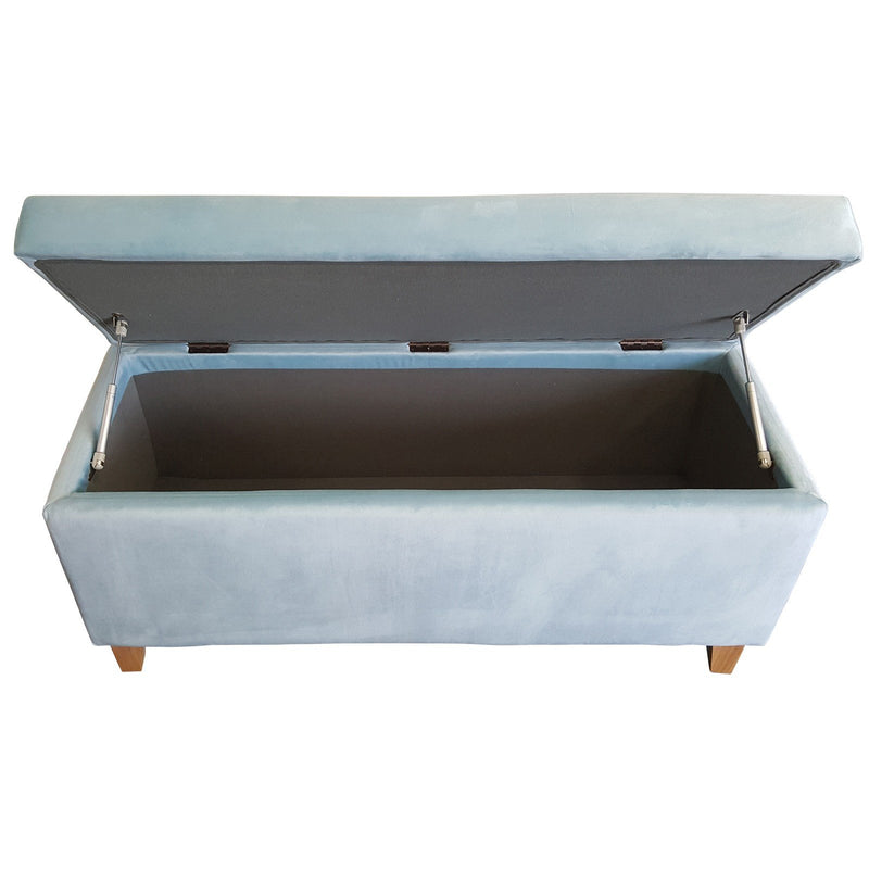 Contemporary Modern Bridgett Blanket Box Foot Stool