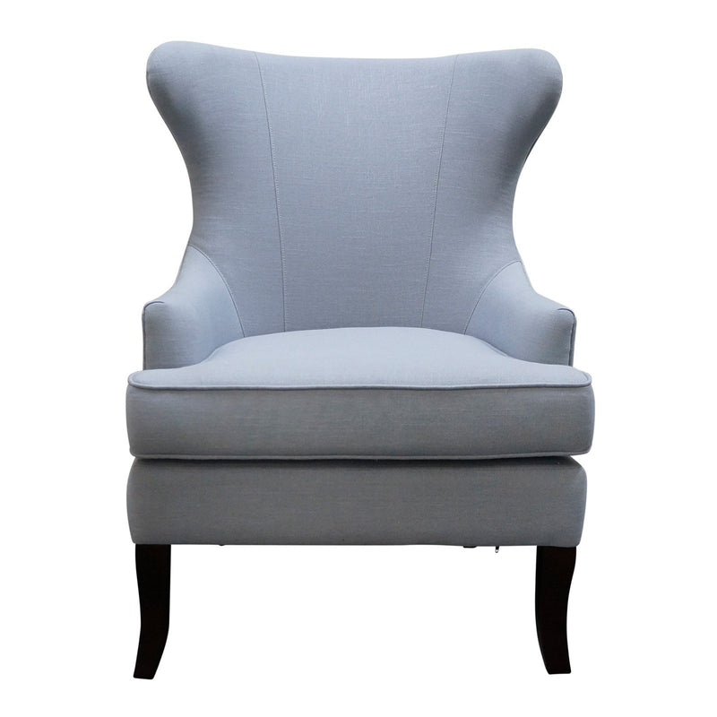 Contemporary Modern Lexter Upholstered Wingback Lounge Armchair Sofa